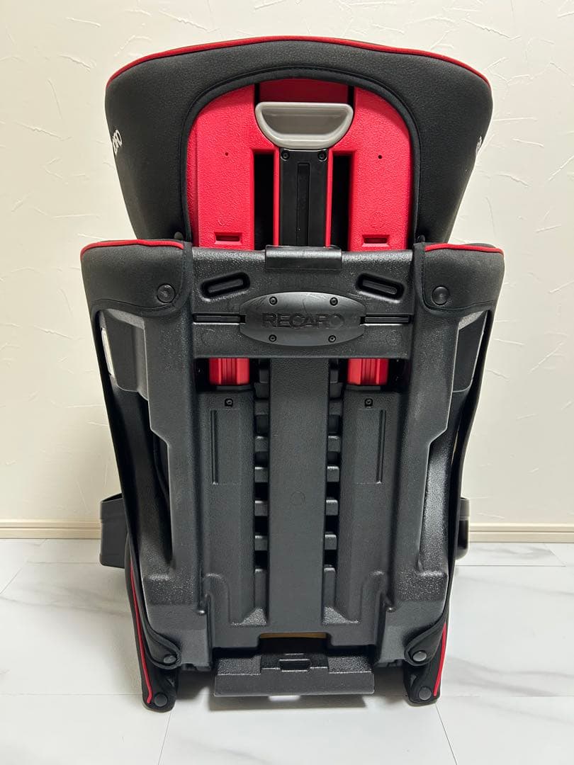 美品❗️RECARO レカロ　J3 ジュニアシート　レッドブラック