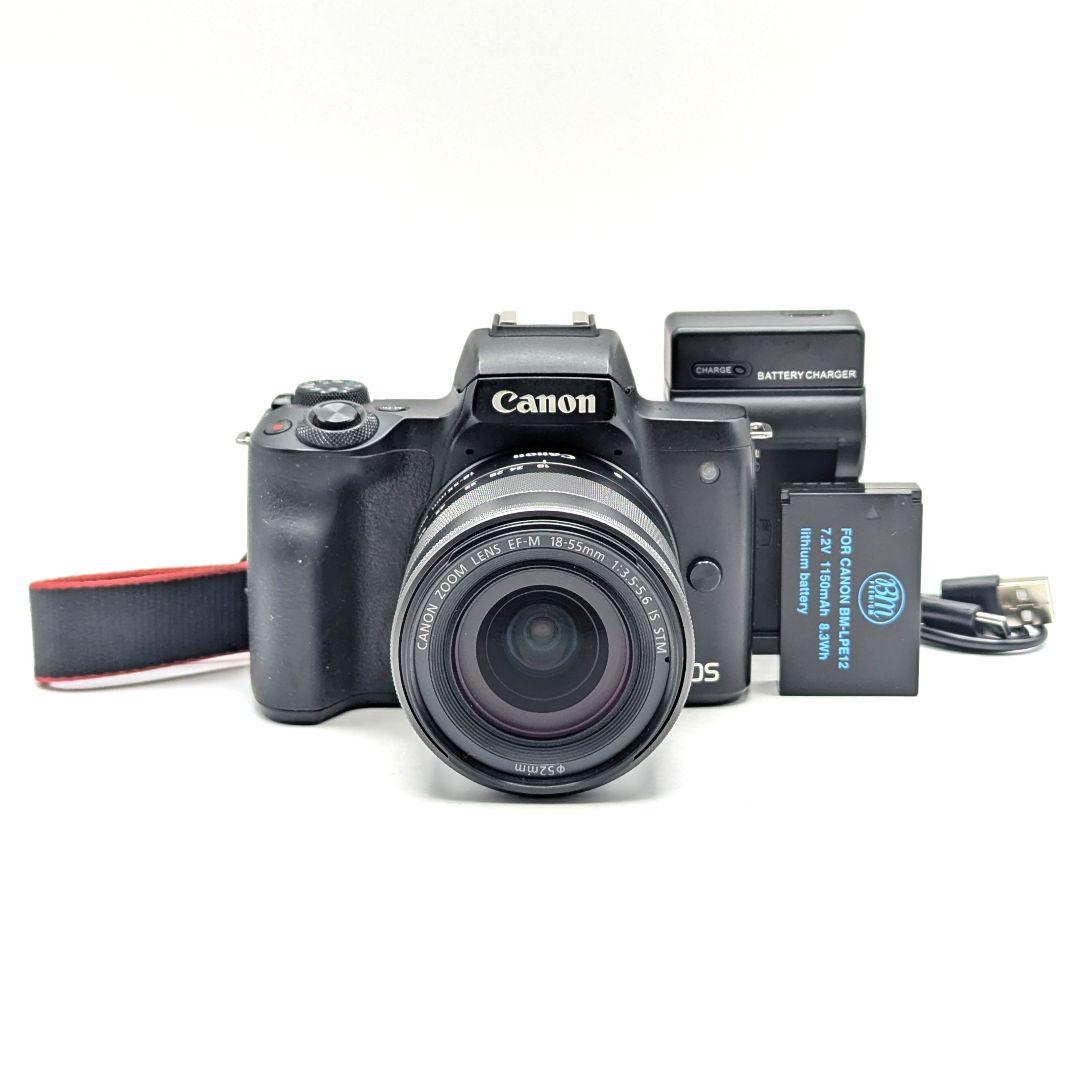 デジタルカメラ Canon EOS Kiss M / EF-M 18-55mm IS STM