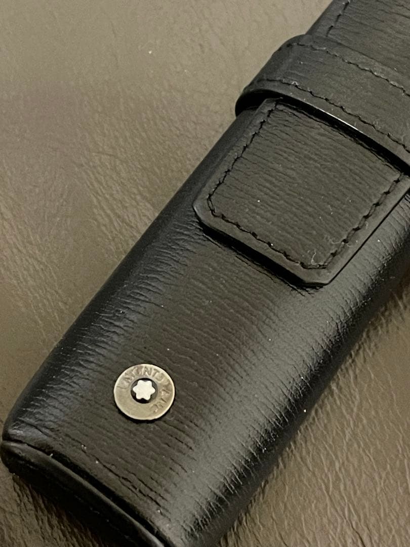 ◾️極美品◾️モンブラン ペンケース ◾️ ウエストサイド 114700◾️一本差し◾️
