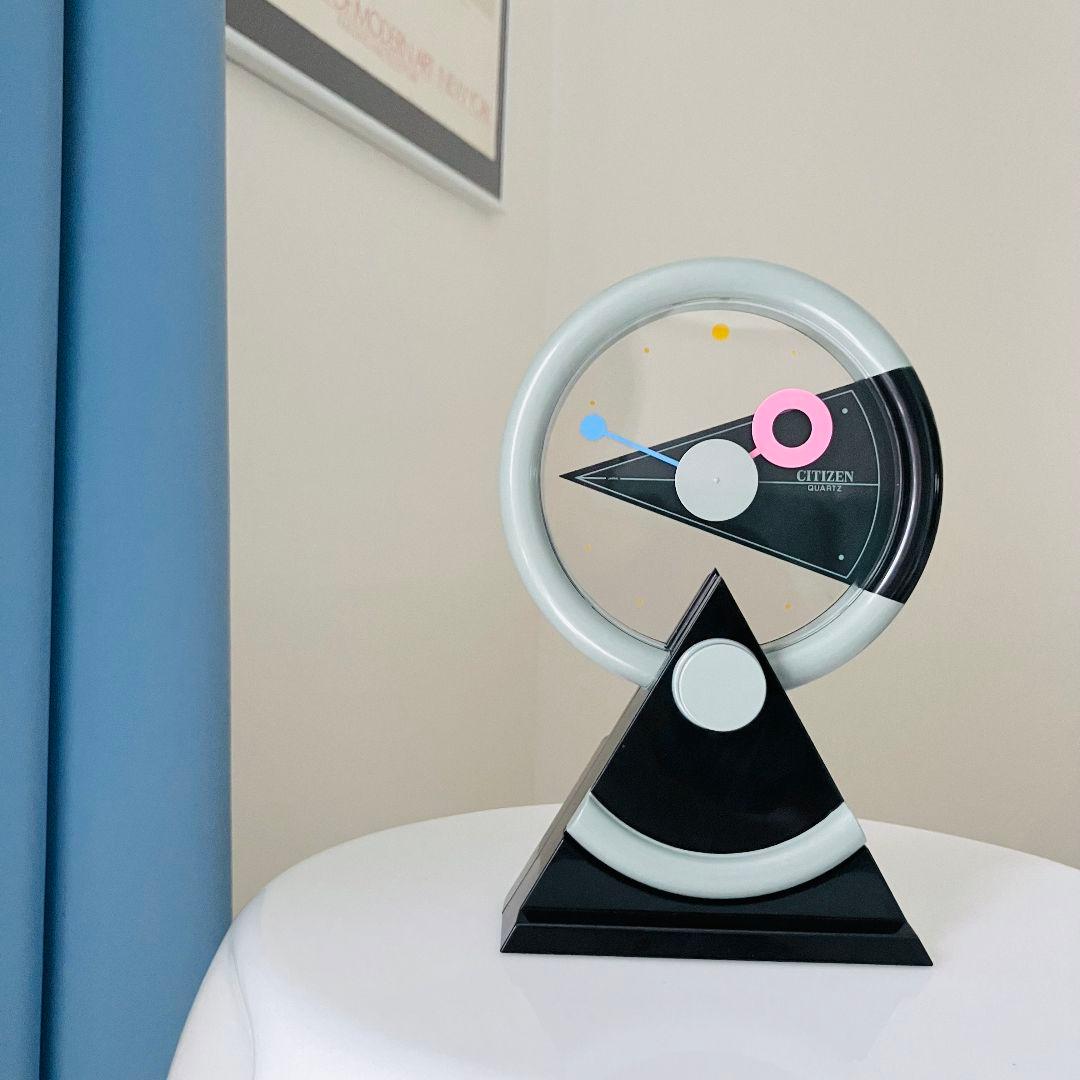 【専用です】 80'S ジャパニーズ・ポストモダン シチズン 置き型振り子時計