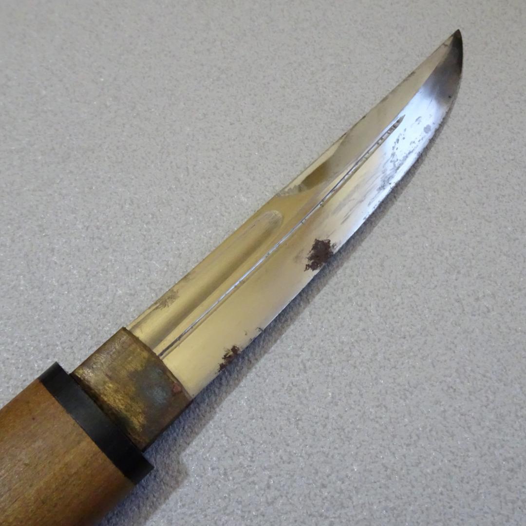 ヴ*ミ様 菊一文字 　ナイフ　全長：約21cm　　武具　短刀