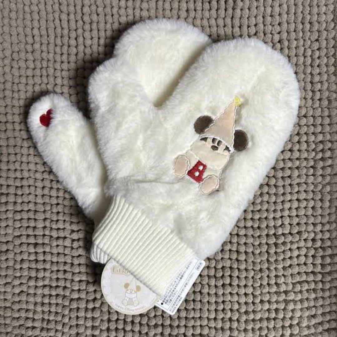 ミッキー　リルリンリン　手袋　マフラー　ディズニー　Disney グッズ