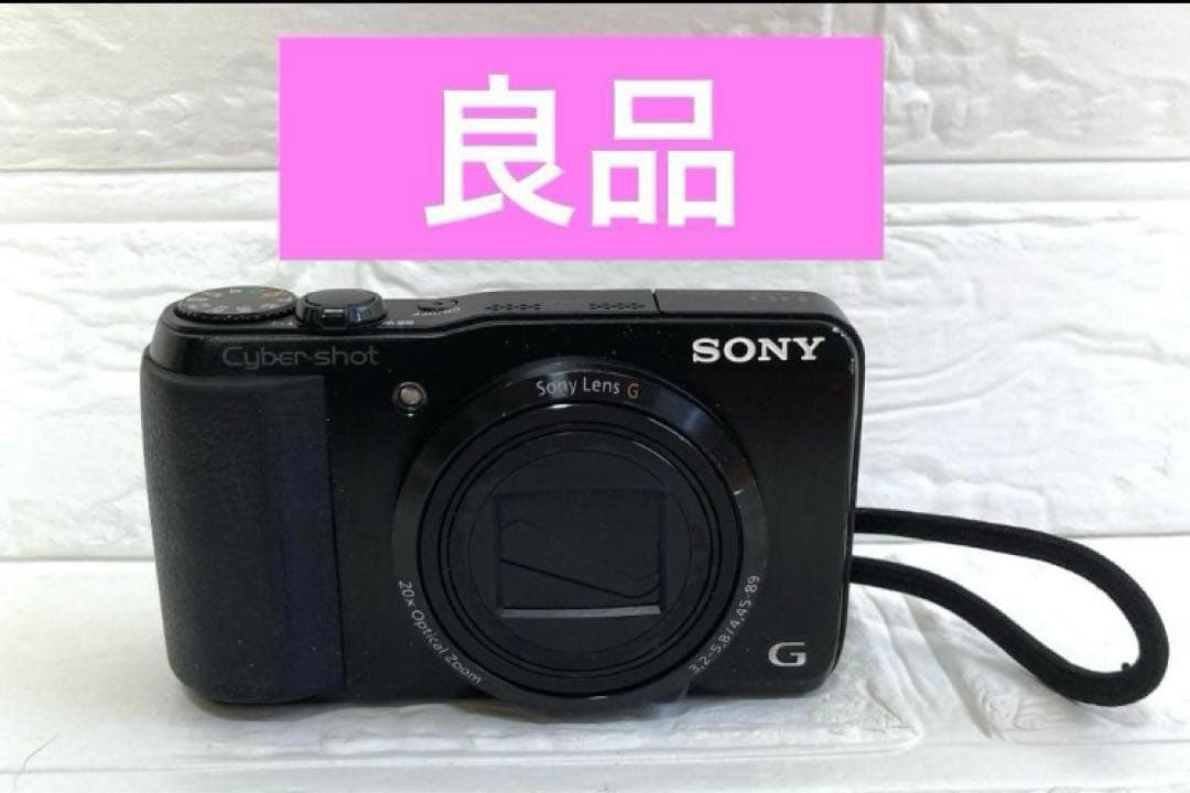 動作品✨ デジカメ SONY DSC-HX30V ブラック Wi-Fi 高画質