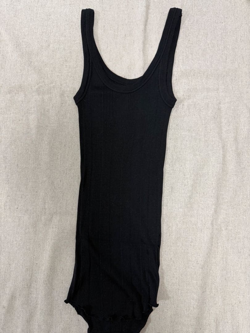 Chaos シルクマルドウタンク　ブラック