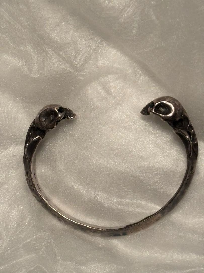 crazy pig クレイジーピッグ　バングル　シルバー 925 スカル　訳あり