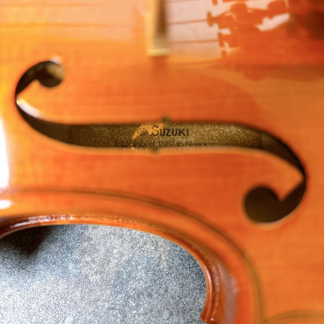 【美品】 Suzuki スズキ バイオリン No.330 1/8 1988年