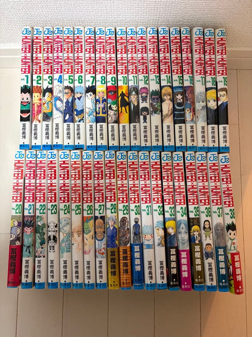 【早い者勝ち】HUNTER×HUNTER 全巻セット 38巻