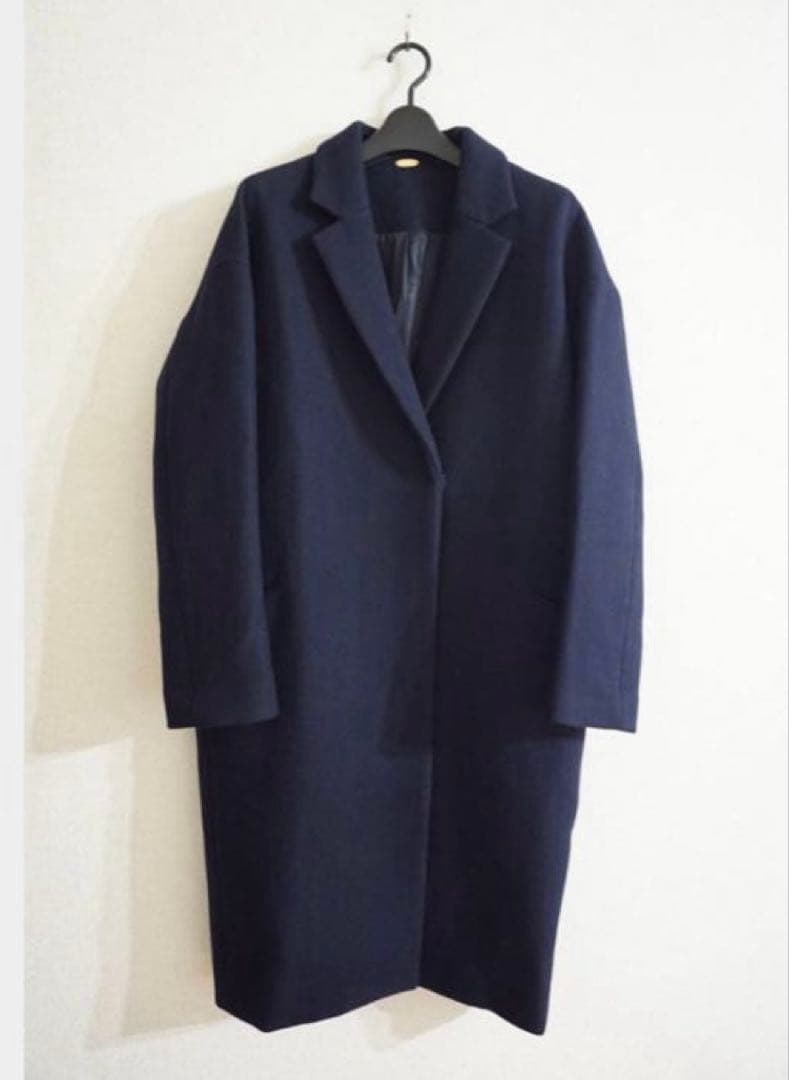 MUSE de Deuxieme Classe オーバーサイズチェスターコート