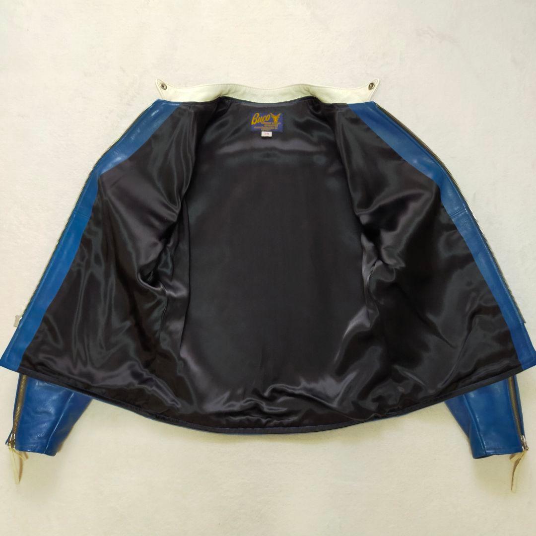 BUCO　THE REAL McCOY'S　38　シングルライダースジャケット