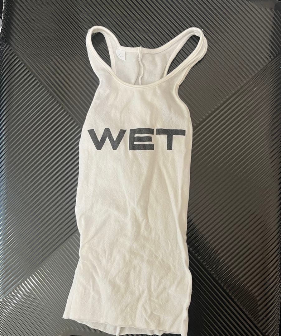 トップス WET TANK size1 mowalola yeezy