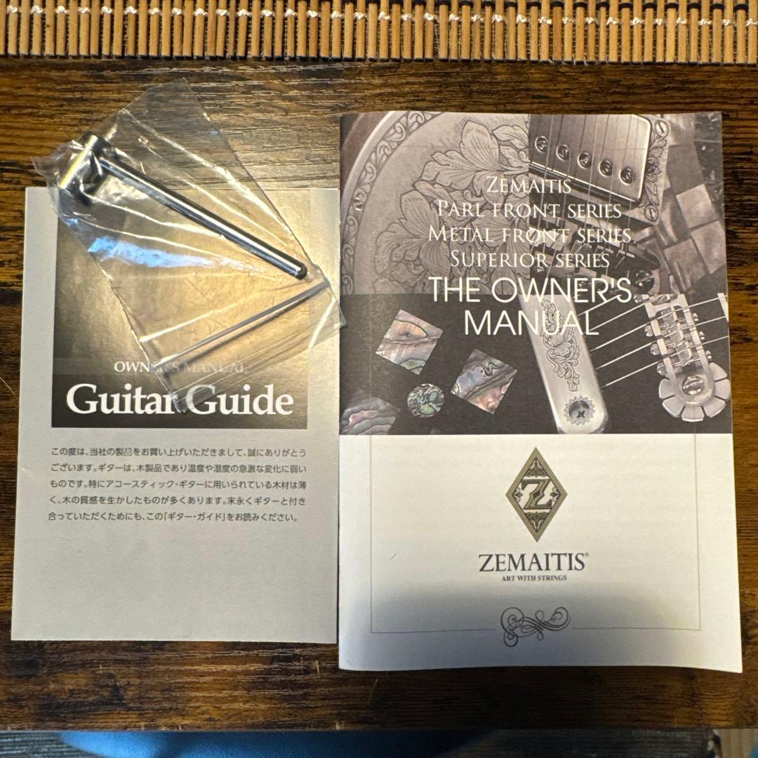 ギター ZEMAITIS A24MF diamond&z BK