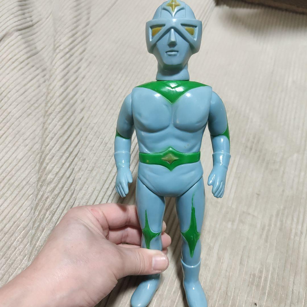 当時物　無版権　ミラーマン　ソフビ