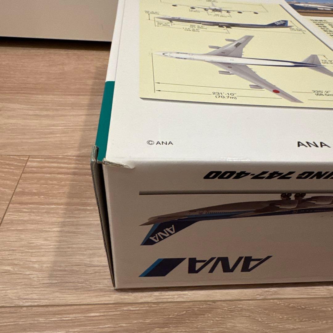 ANA 全日空 1/200 B747-400 ジャンボジェット 航空機模型