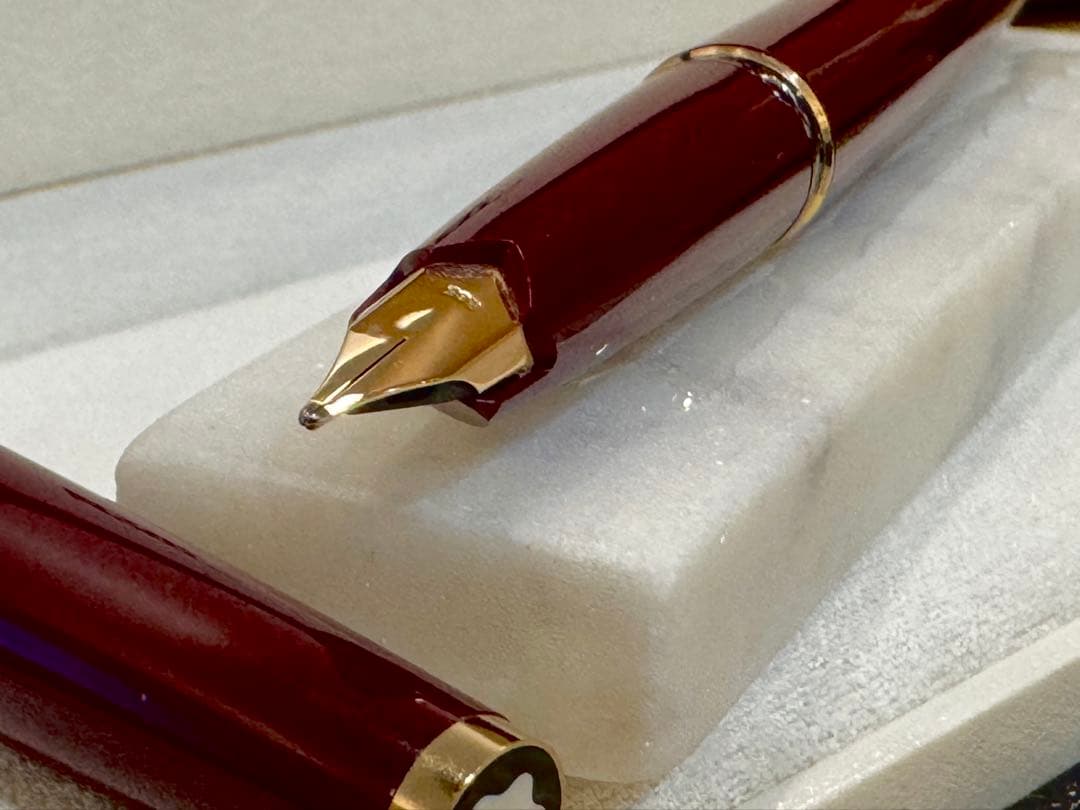 【極美品】モンブラン No221 1970s 万年筆ボルドー軸
