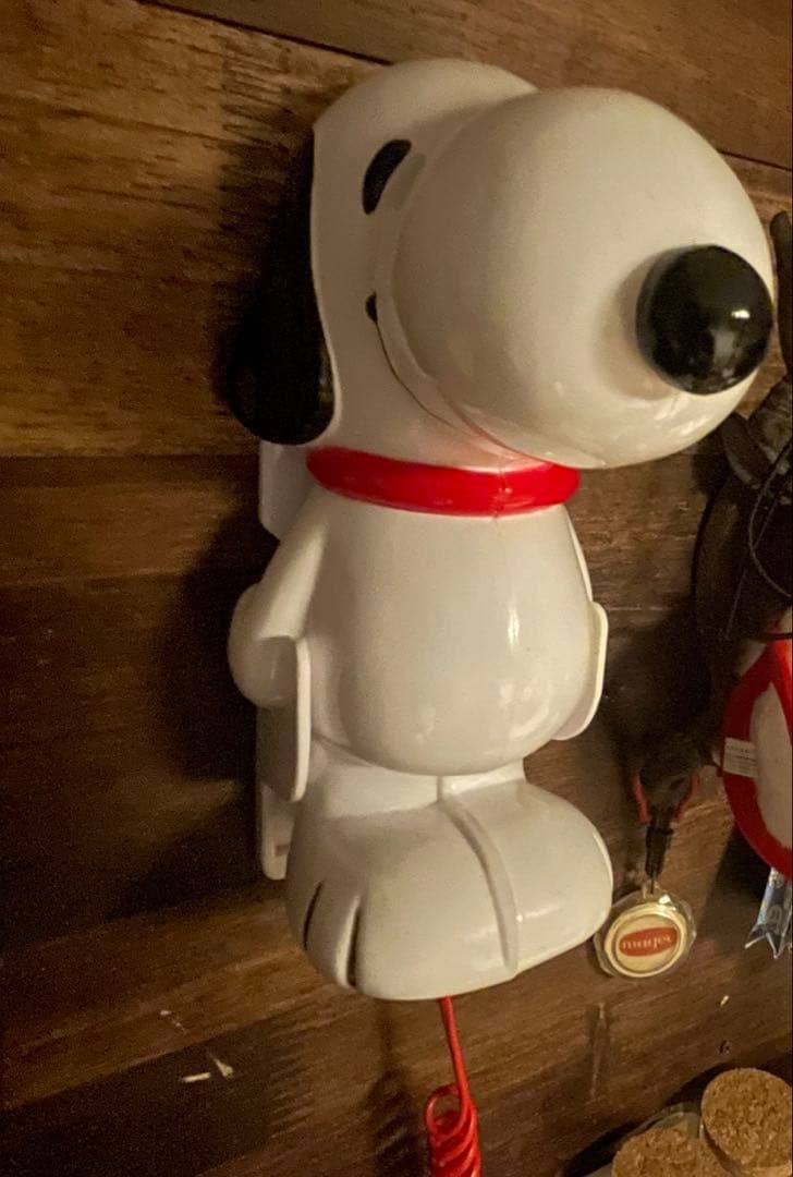 スヌーピー SNOOPY 電話機 ビンテージ　レトロ　ヴィンテージ