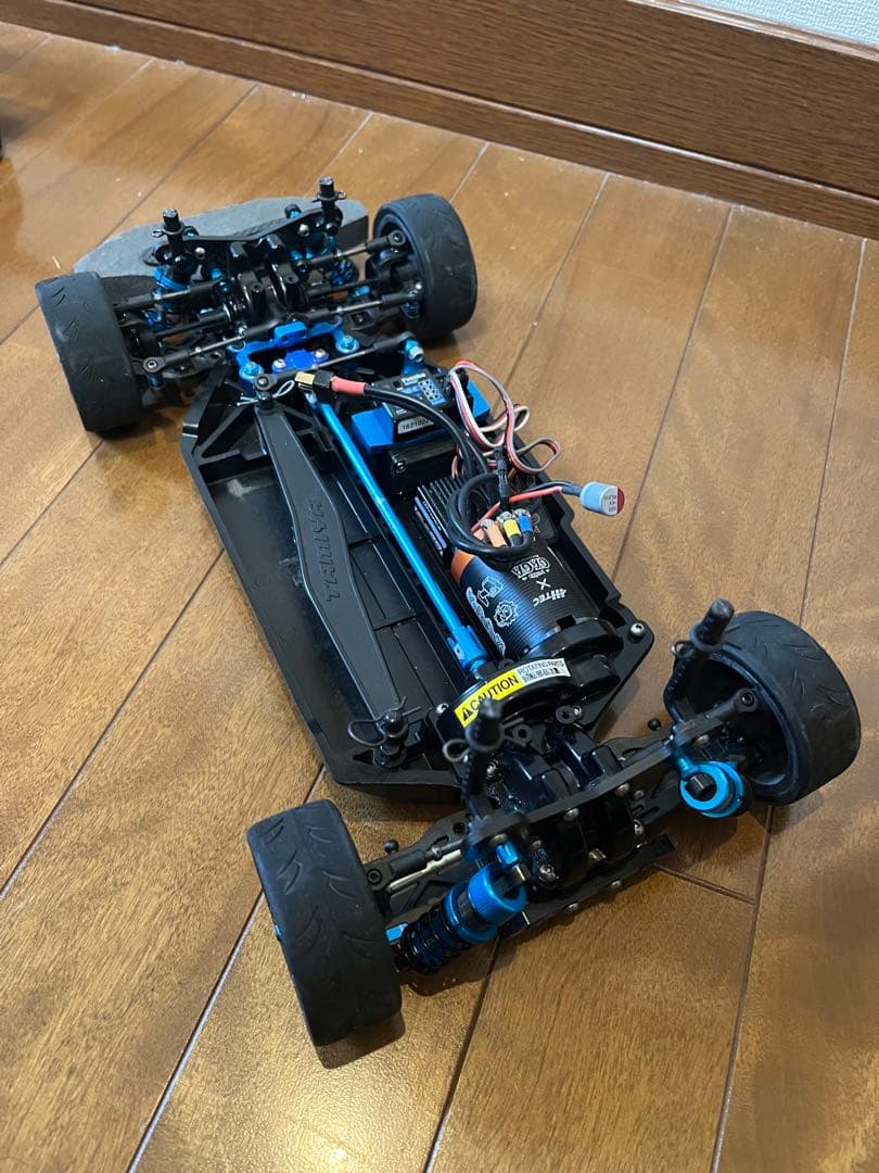タミヤ tt-02 SRX仕様AUTECH Zボディ付き