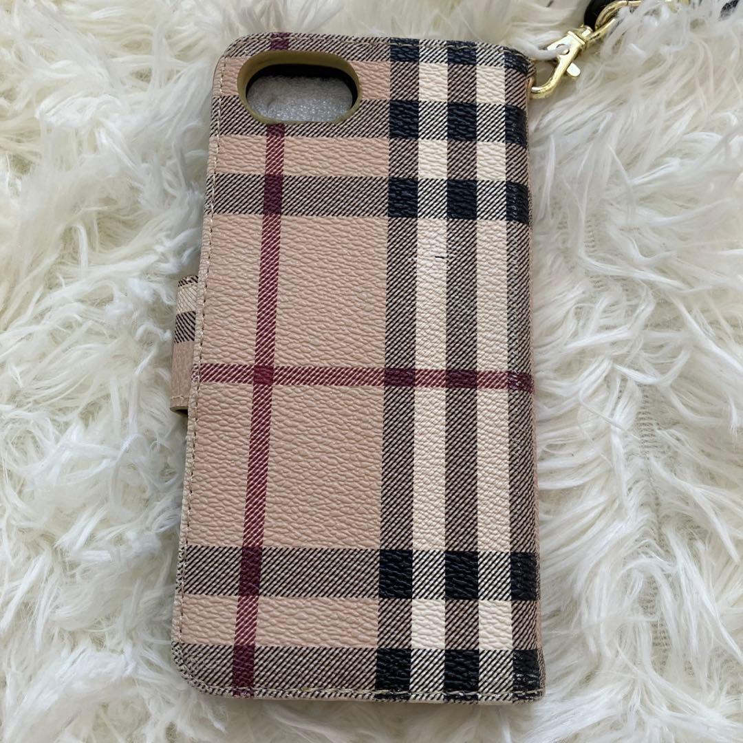 未使用 Burberryノバチェック iPhoneSE2/SE3スマホケース