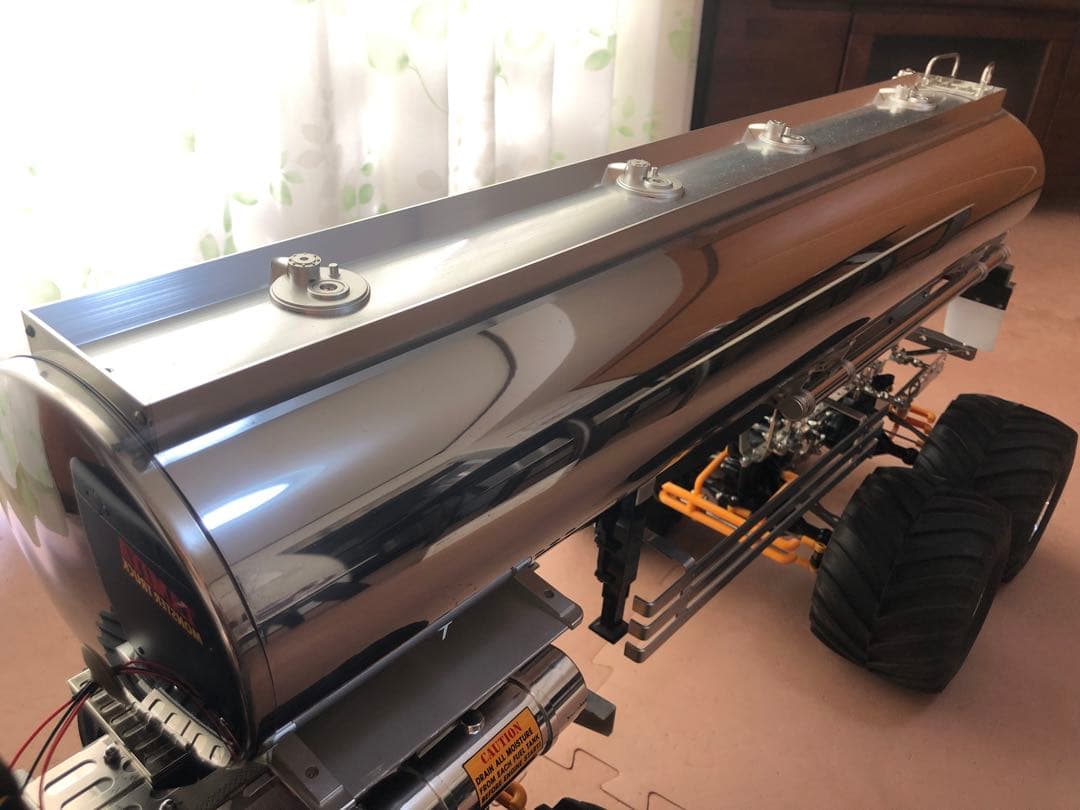 タミヤ ブルヘッド クラッドバスター 専用 4輪 タンクローリー 自家製 送料込