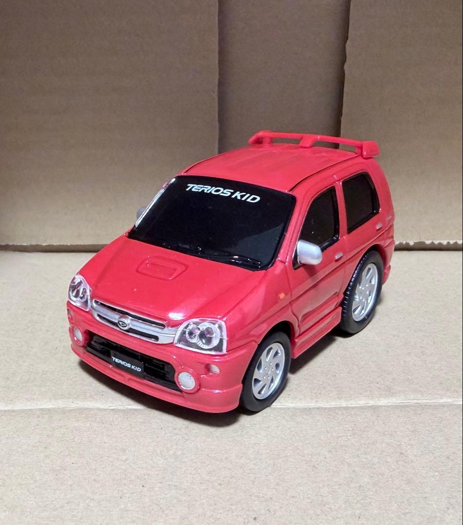 ダイハツ テリオスキッド ミニカー プルバックカー カラーサンプル 希少 激レア