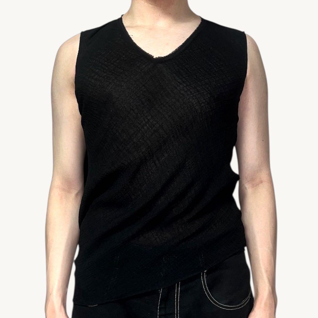 トップス Helmut Lang Asymmetry tank top