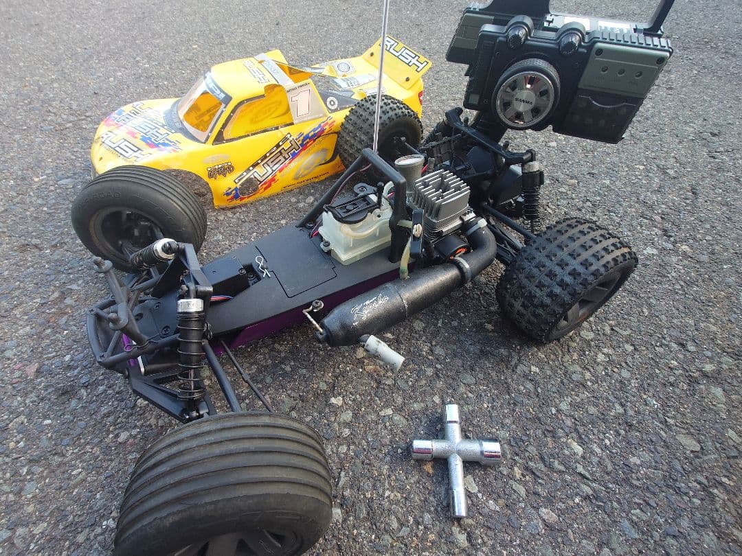 1/10HPI2WDエンジンレーシングバギー即走行可