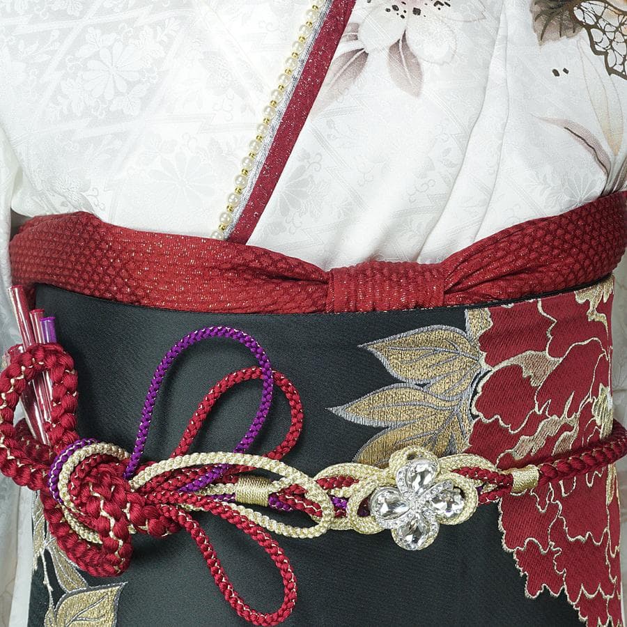 専用　ご予約　振袖セット　オーダー仕立て　白地　刺繍　金彩加工　成人式