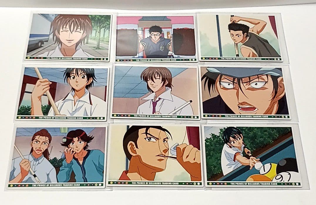 21、 テニスの王子様　トレカ　ビリヤードの王子様　9枚コンプリートセット
