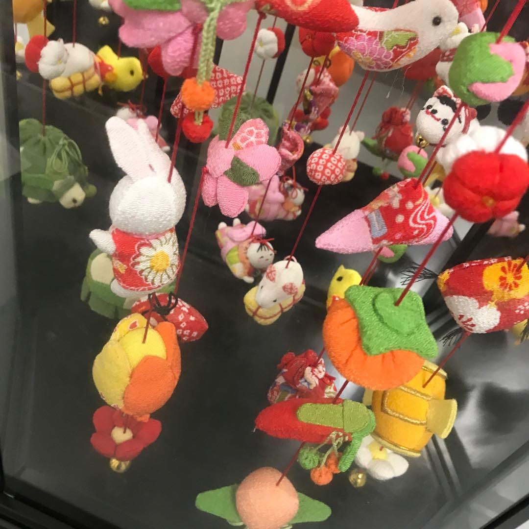 ゆ*ん様 つるし雛 吊るし飾り まり飾り 雛人形 初節句 祝 六角ケース ひまり
