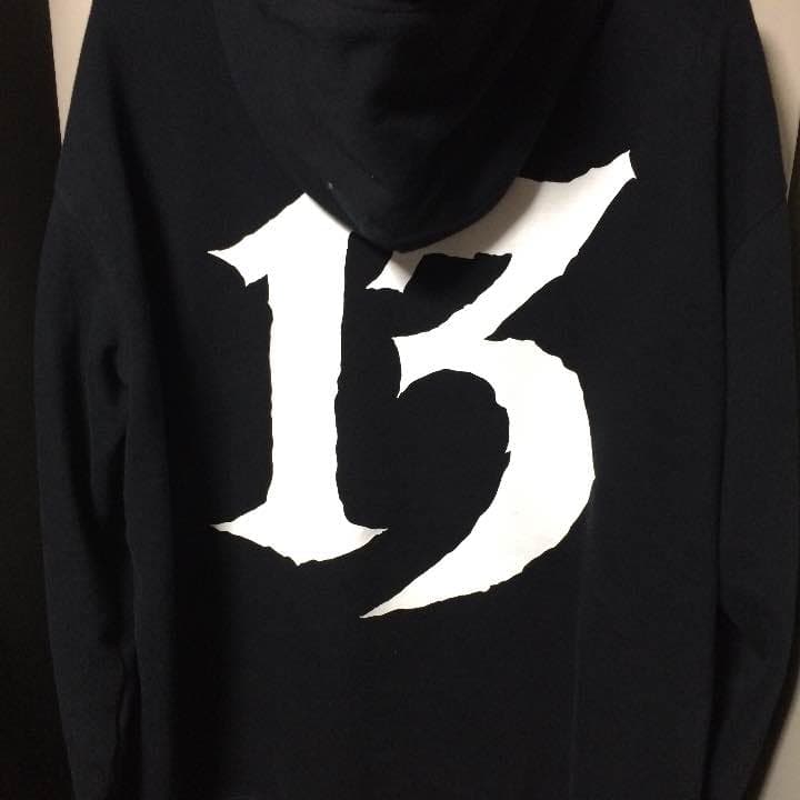 THE thirteen サーティーン 13 ビックパーカー