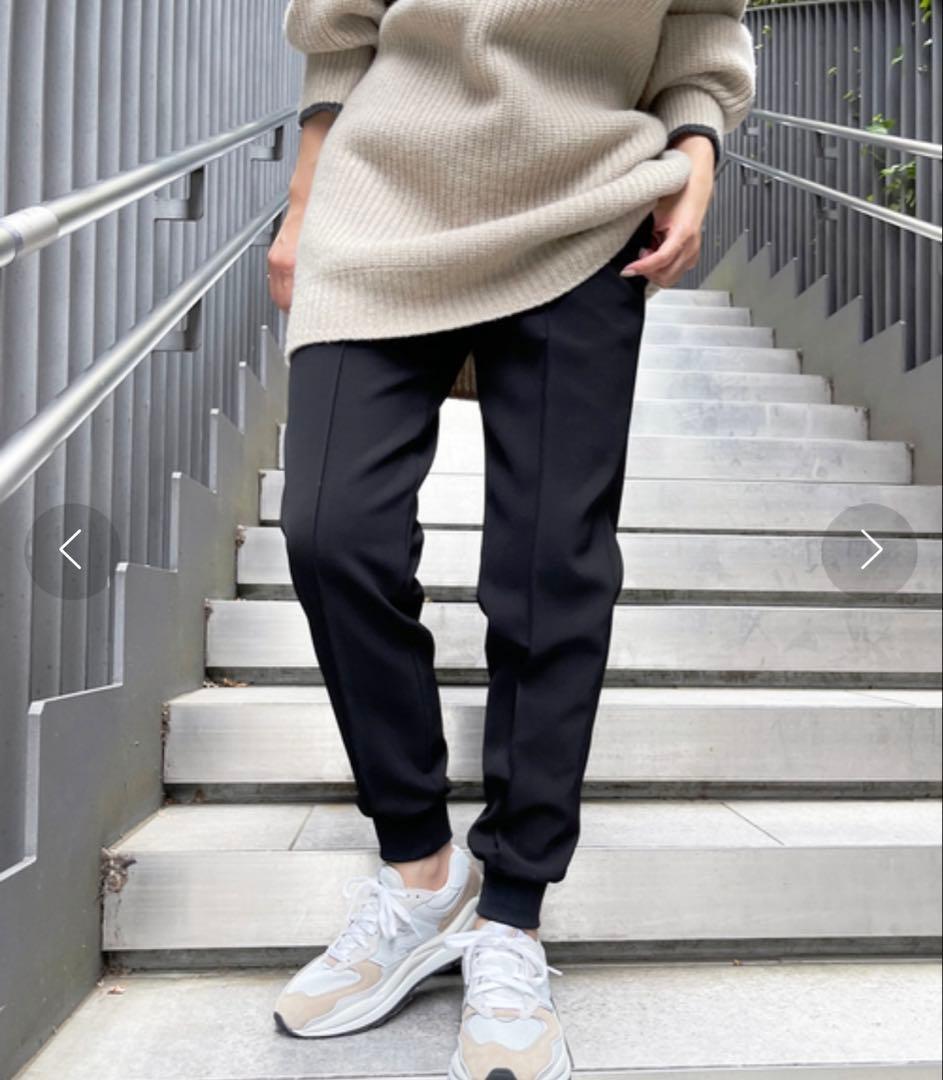 新品！スピック＆スパン　ドライダブルクロスジョグパンツ