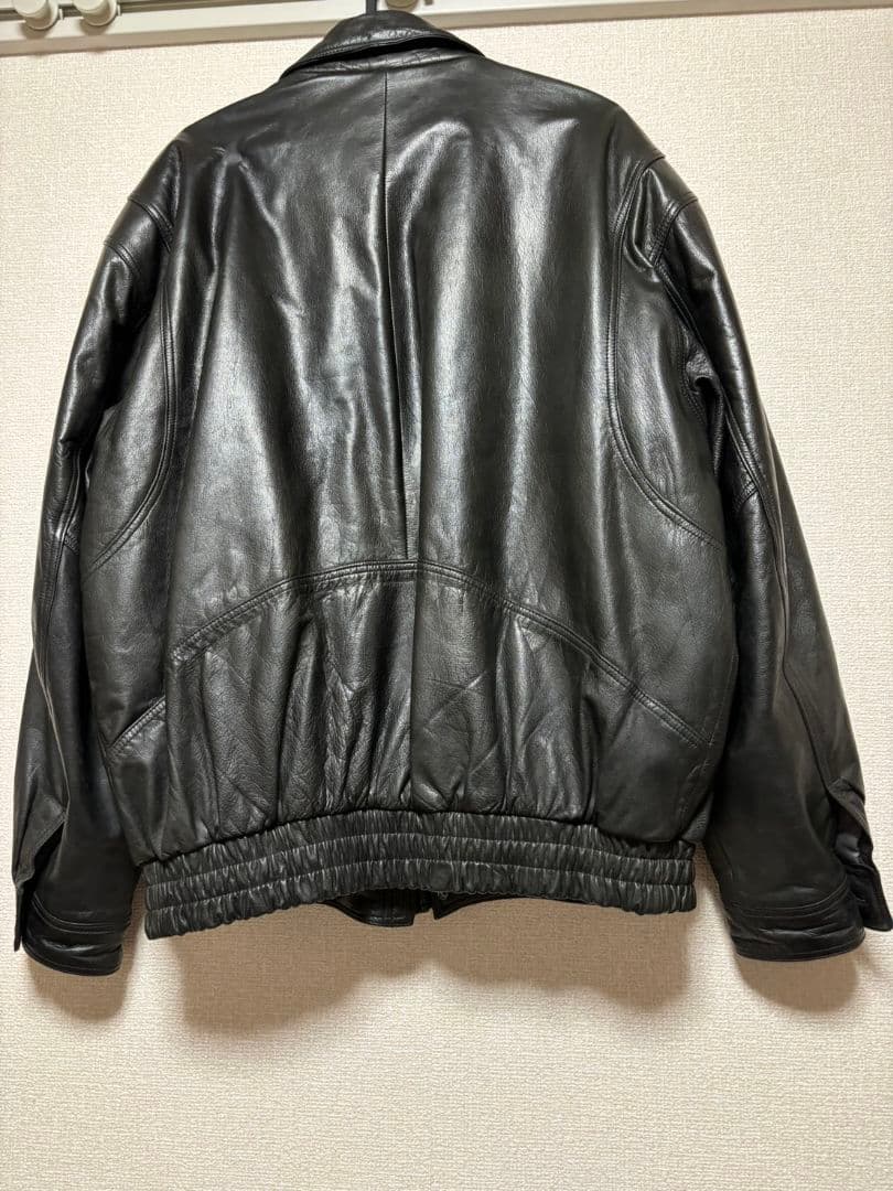 最終値下げ　80s Nicole St Gilles ブラック レザージャケット