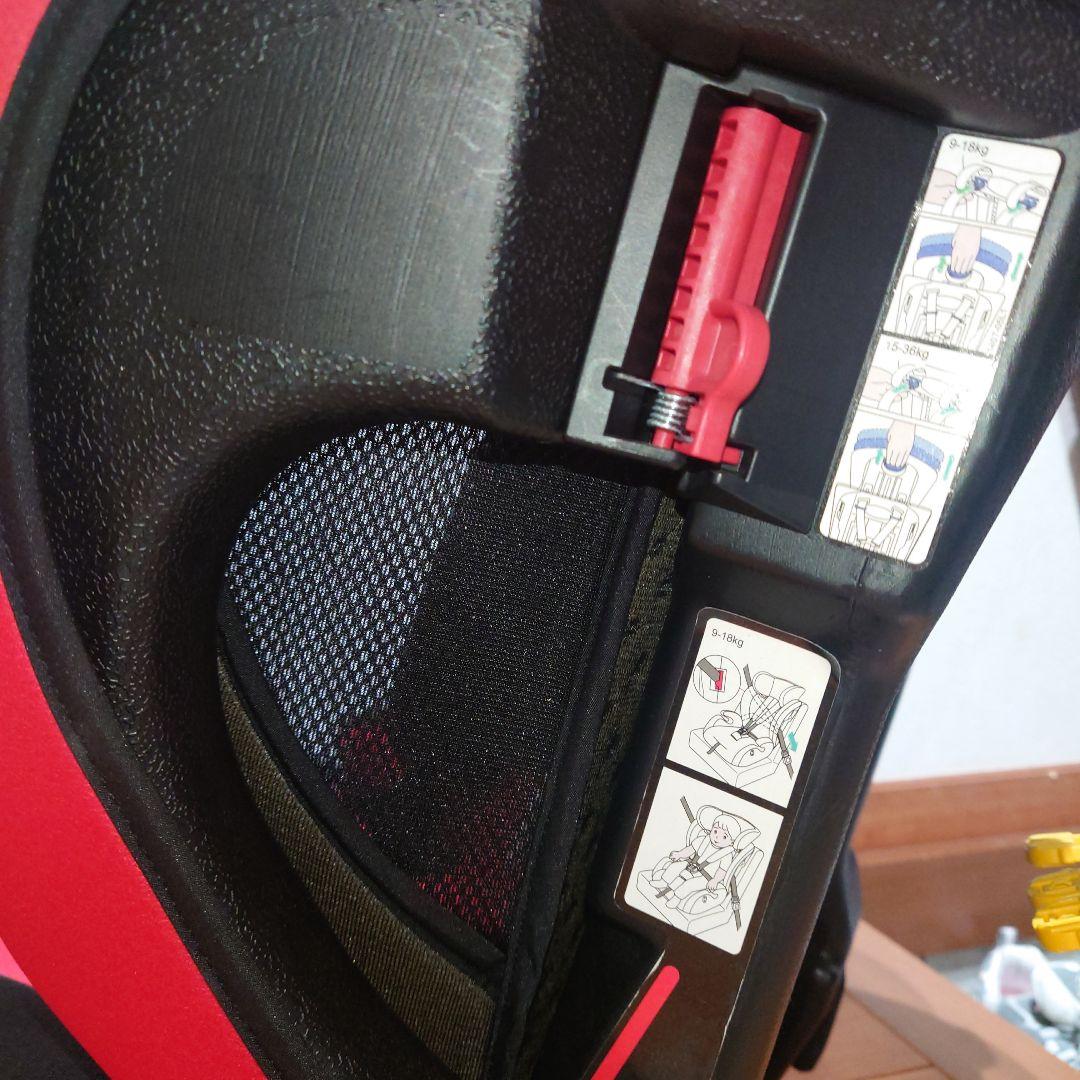 RECARO チャイルドシート レッド ブラック