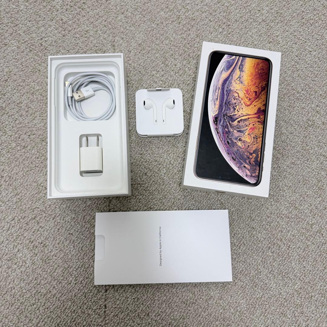 iPhoneXS Max 512GB Gold Sim Free 本体