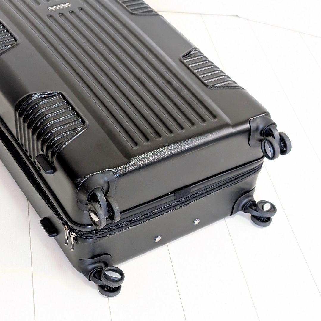 【海外限定品】超美品 サムソナイト Lサイズ ハード キャリーケース ブラック