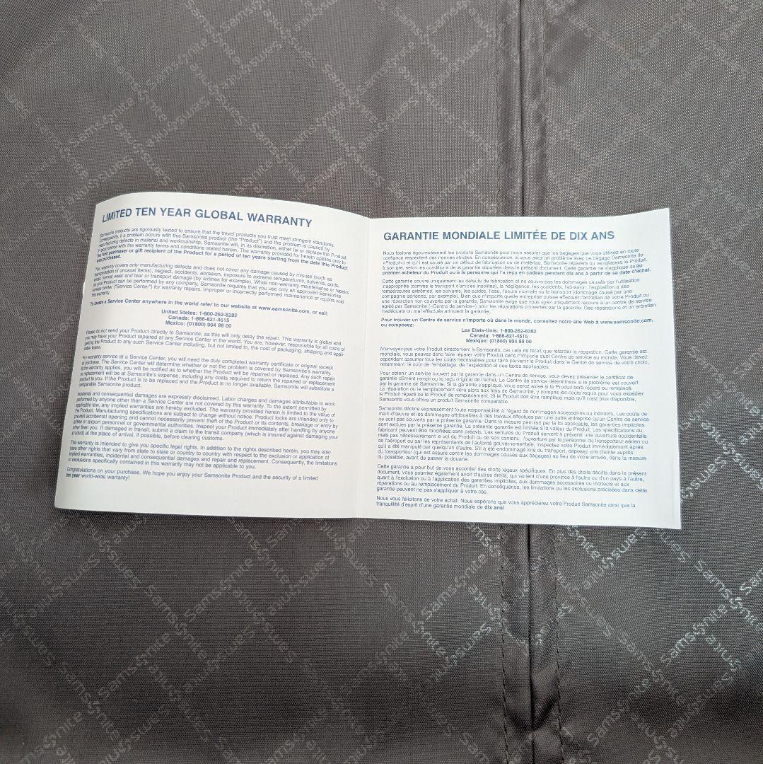 【海外限定品】超美品 サムソナイト Lサイズ ハード キャリーケース ブラック