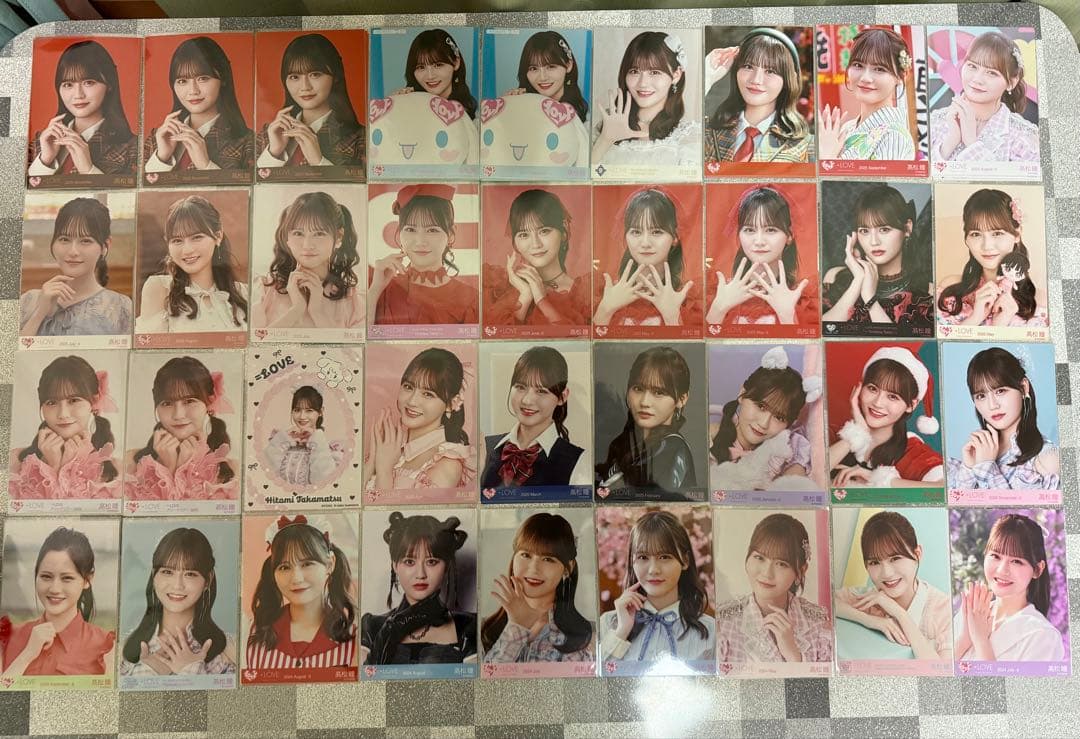 イコラブ 髙松瞳 生写真 コンプまとめ売り(バラ売り可能)