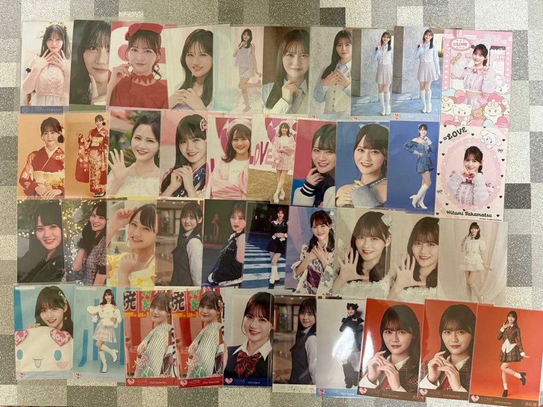 イコラブ 髙松瞳 生写真 コンプまとめ売り(バラ売り可能)