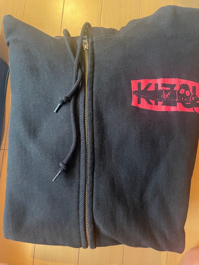 キズ　初期パーカー