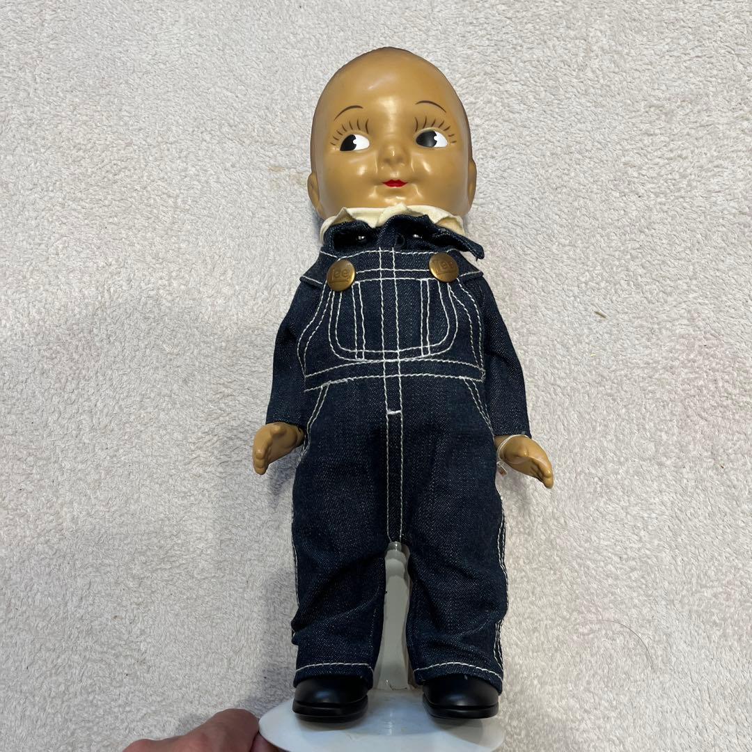 buddy lee デニムオーバーオール人形 約30cm