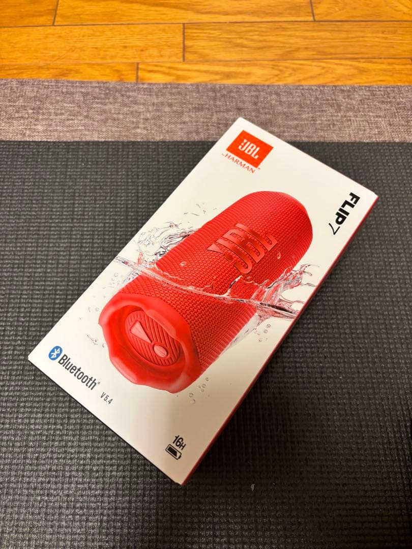 JBL FLIP7 ワイヤレススピーカー レッド