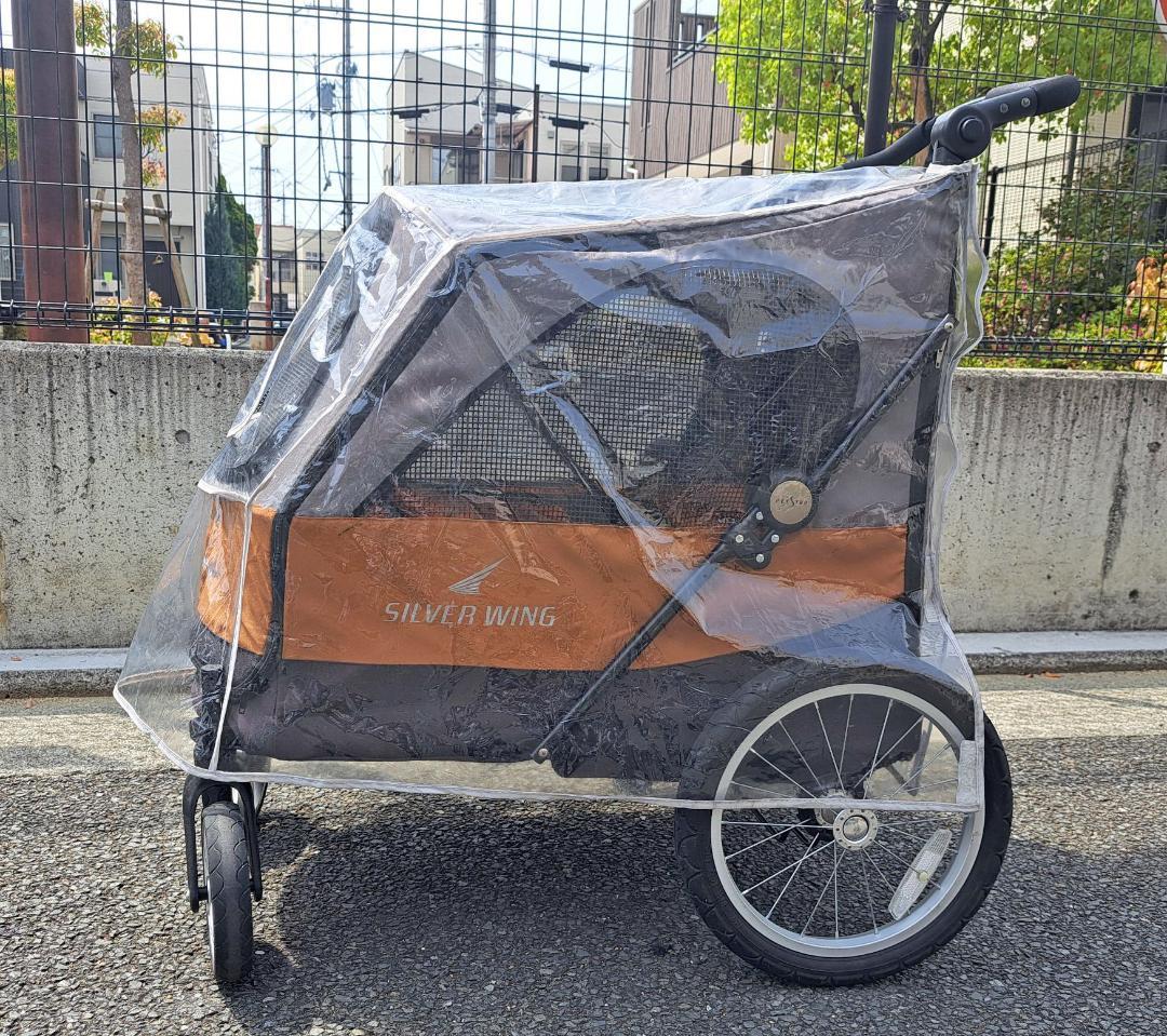 大型犬・多頭飼いカート「Silver Wing」4輪バギー（着払い）