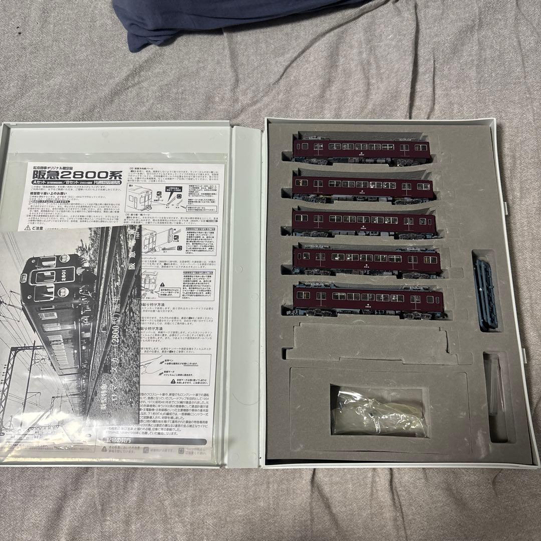 グリーンマックス 阪急 2800系 非冷房車 5両セット