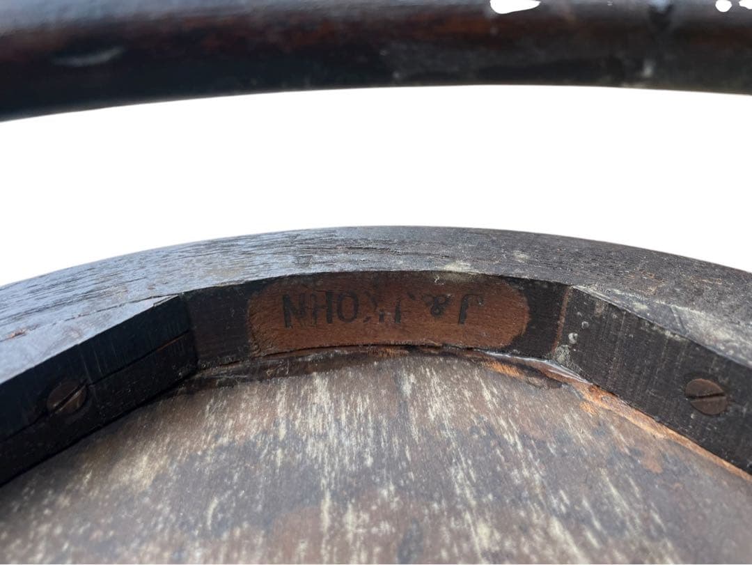 mundus and j&j kohn ムンドス ウッドチェア　アンティーク家具