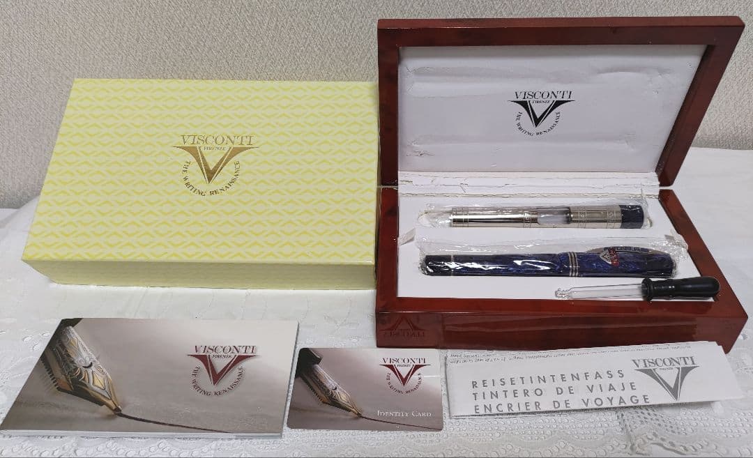 【希少】VISCONTI 万年筆 オペラマスター ガラッスィア 限定120本