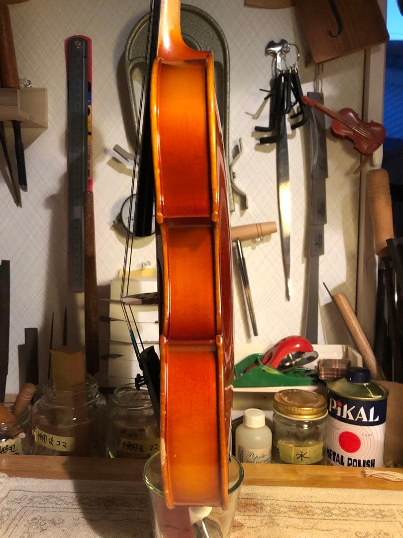 【駒&魂柱調整済】Suzuki分数バイオリンNo230 1/4 2014