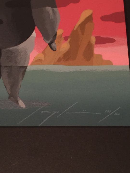 米米クラブ石井竜也さんリトグラフ