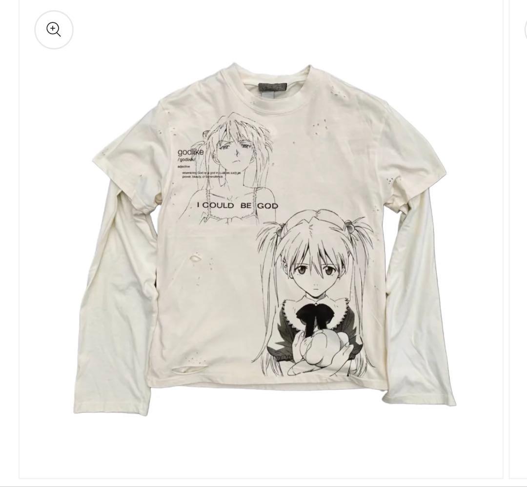 アスカ プリント Tシャツ エヴァ