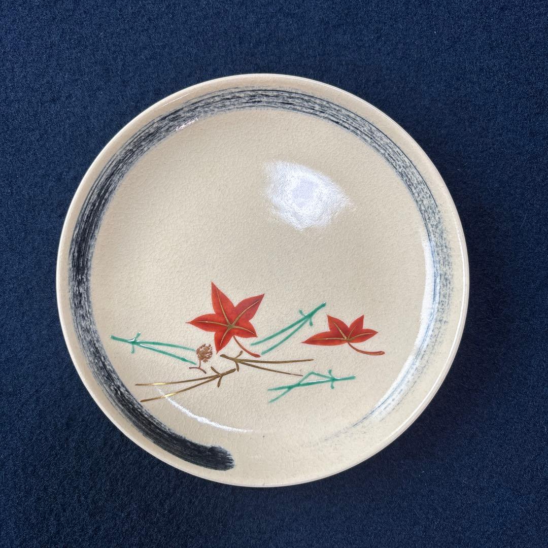 永楽善五郎　即全　仁清写　吹寄せ　銘々皿5客