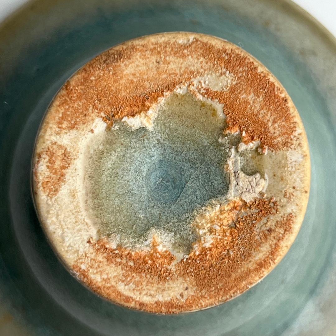 鈞窯天藍釉紫斑高足盃台 唐物 中国古玩 中国美術 A926