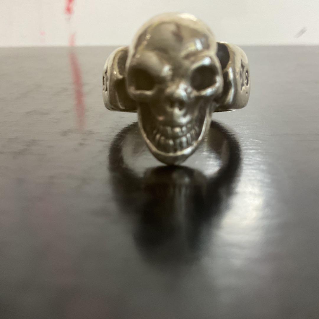 ガボール　スカルシルバーリング